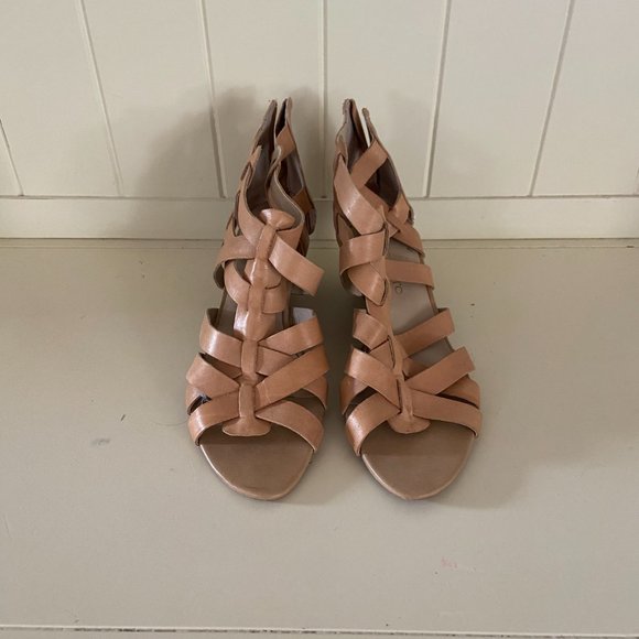 Wedge Cage Sandals - Picture 2 of 3